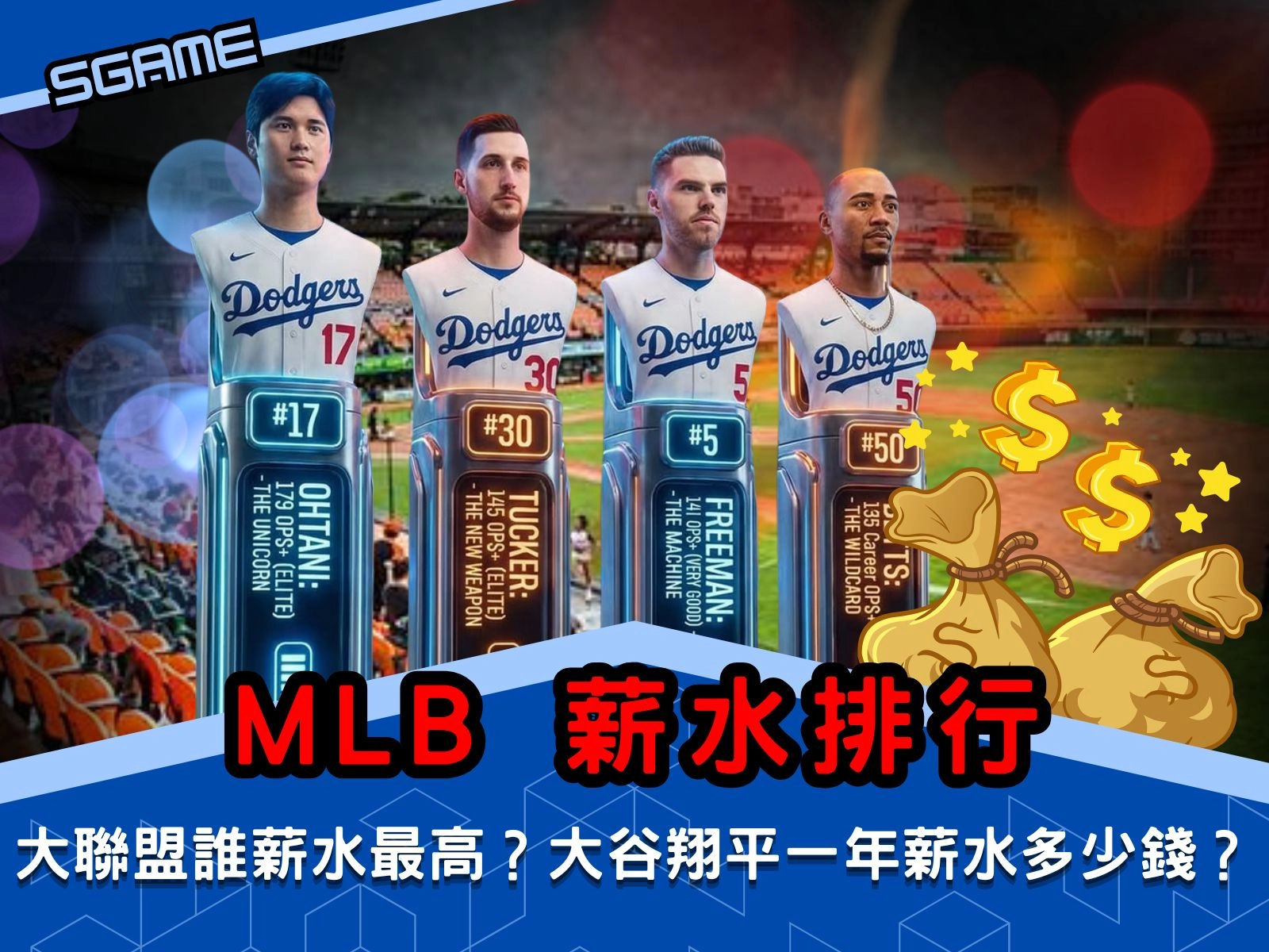 MLB 薪水排行｜大聯盟誰薪水最高？大谷翔平一年薪水多少錢？